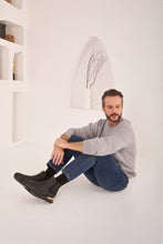 Load image into Gallery viewer, The Panther Black Leather Men Chelsea Boot