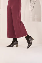 Load image into Gallery viewer, The  Valentina Leather Block Heel Women Boot