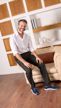 Load image into Gallery viewer, The Padova Navy Blue Leather Men Sneaker