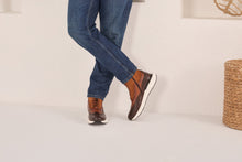 Load image into Gallery viewer, The Regent Brown Leather Wingtip Brogue Men Casual Boot