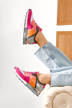 Load image into Gallery viewer, Santa Amaro Multi Color Fuchsia Women Sneaker