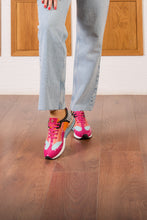 Load image into Gallery viewer, Santa Amaro Multi Color Fuchsia Women Sneaker