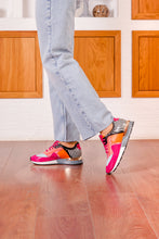 Load image into Gallery viewer, Santa Amaro Multi Color Fuchsia Women Sneaker