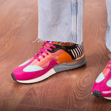 Load image into Gallery viewer, Santa Amaro Multi Color Fuchsia Women Sneaker