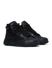 Load image into Gallery viewer, Valabasas "Vision" High Top Shoes - Black Leather