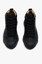 Load image into Gallery viewer, Valabasas "Vision" High Top Shoes - Black Leather