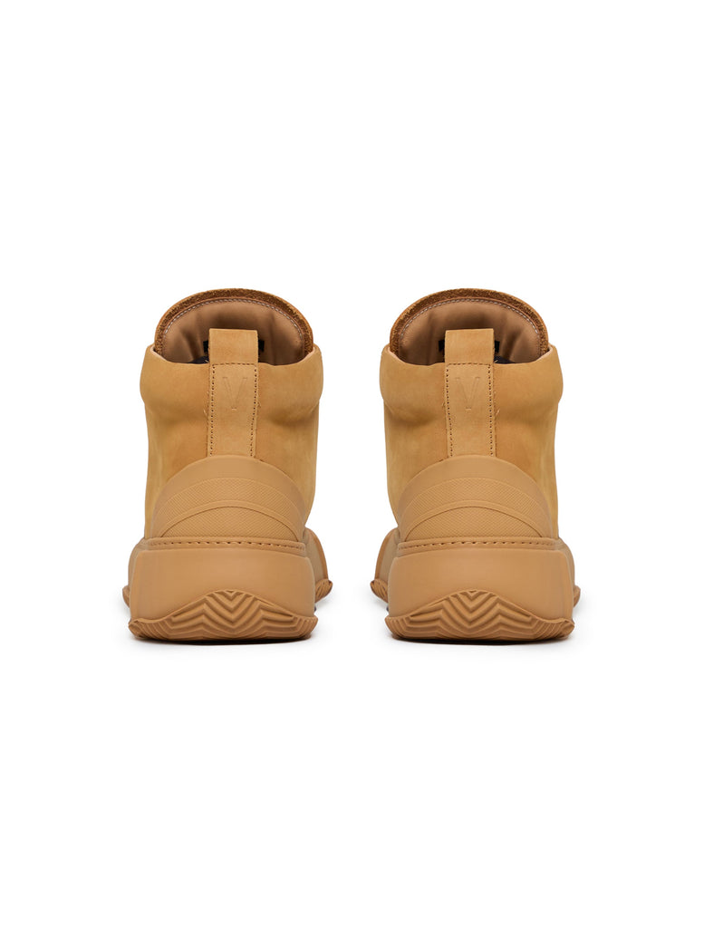 Valabasas "Vision" High Top Shoes - Tan Leather