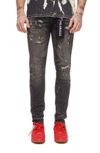 Load image into Gallery viewer, Valabasas Collage Skinny Jean - Grey Vintage Wash