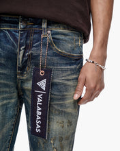 Load image into Gallery viewer, Valabasas Leader Skinny Jean - Dark Blue Vintage