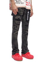 Load image into Gallery viewer, Valabasas Graft Stacked Jean - Grey Washed