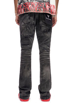 Load image into Gallery viewer, Valabasas Graft Stacked Jean - Grey Washed