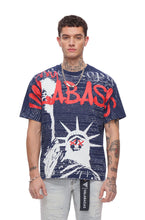 Load image into Gallery viewer, Valabasas Freedom Tee - Navy Blue