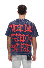 Load image into Gallery viewer, Valabasas Freedom Tee - Navy Blue
