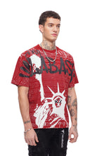Load image into Gallery viewer, Valabasas Freedom Tee - Rustic Red