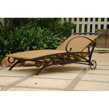 Load image into Gallery viewer, Resin Wicker / Steel Multi-Position Chaise Lounge Chair Recliner
