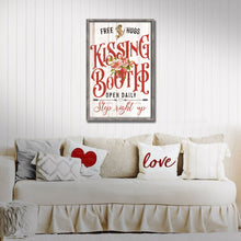 Load image into Gallery viewer, Valentines Day Kissing Booth Sign