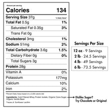 Load image into Gallery viewer, Whey Protein Isolate with Organic Vanilla