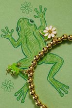 Load image into Gallery viewer, Crayola Fan Favorites Forest Green Charm Stretch Bracelet