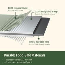 Load image into Gallery viewer, 17" Tall 9 In 1 Large Modular Metal Raised Garden Bed Kit