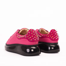 Load image into Gallery viewer, The Venezia Fuchsia Leather Women Sneaker