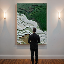 Load image into Gallery viewer, Canvas Print: "Verdant Cliffs"