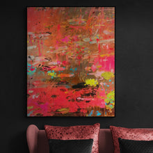 Load image into Gallery viewer, Canvas Print: "Vibrant Veil II"