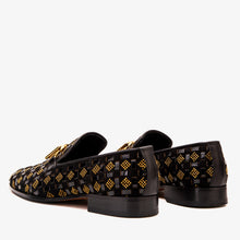 Load image into Gallery viewer, The Vicino Men Shoe Black Bit Dress Loafer