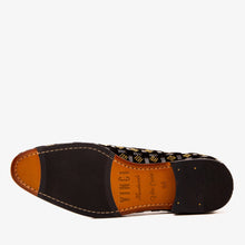 Load image into Gallery viewer, The Vicino Men Shoe Black Bit Dress Loafer