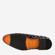 Load image into Gallery viewer, The Vicino Shoe Navy Blue Bit Dress Loafer Men Shoe
