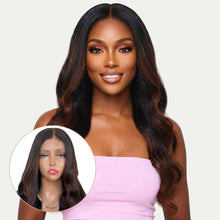 Load image into Gallery viewer, Victoria Glueless 5x5 HD Lace Professionally Colored 100% Human Hair Closure Wig