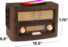 Load image into Gallery viewer, Fuse Vint Vintage Retro Radio