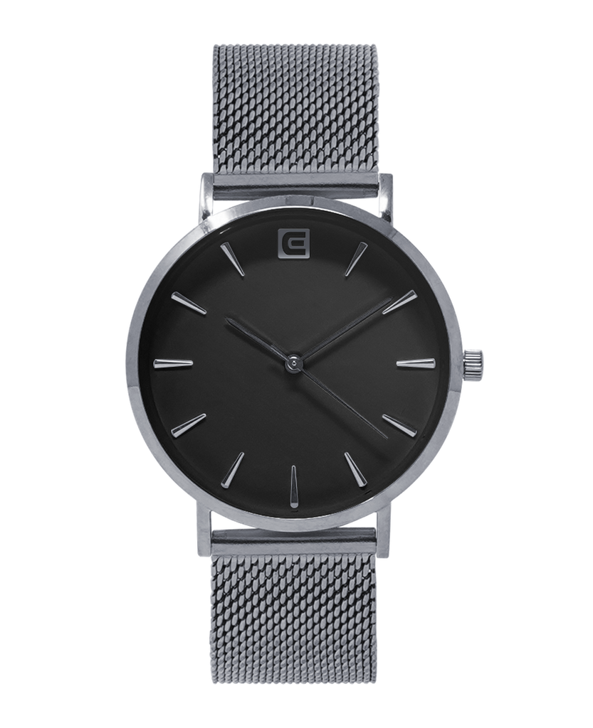Voyager (Silver/Black) Watch