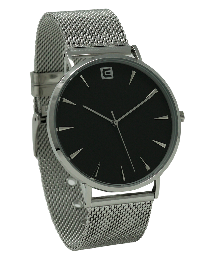 Voyager (Silver/Black) Watch