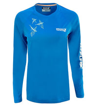 Load image into Gallery viewer, Women's Flying Fish L/S UV Fishing Shirt