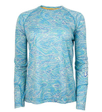 Load image into Gallery viewer, Women's Swells L/S UV Fishing Shirt