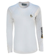 Load image into Gallery viewer, Women's Swaying Palms L/S UV Fishing Shirt