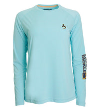 Load image into Gallery viewer, Women's Swaying Palms L/S UV Fishing Shirt
