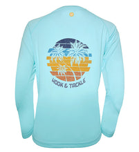 Load image into Gallery viewer, Women's Swaying Palms L/S UV Fishing Shirt