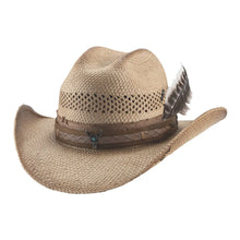 Load image into Gallery viewer, Bullhide Wagon Mound - Genuine Panama Straw Cowboy Hat