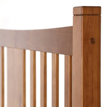Load image into Gallery viewer, King Farmhouse Style Solid Wood Platform Bed Frame with Headboard in Walnut