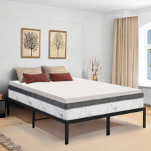 Load image into Gallery viewer, Twin Size 2 Inch Thick Plush High Density Foam Mattress Topper - Medium Firm