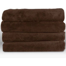 Load image into Gallery viewer, Walnut Brown Cuddle Microplush Heated Electric Warming Throw Blanket
