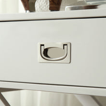 Load image into Gallery viewer, White Modern Bedroom Decor 1-Drawer Bedside Table Nightstand End Table