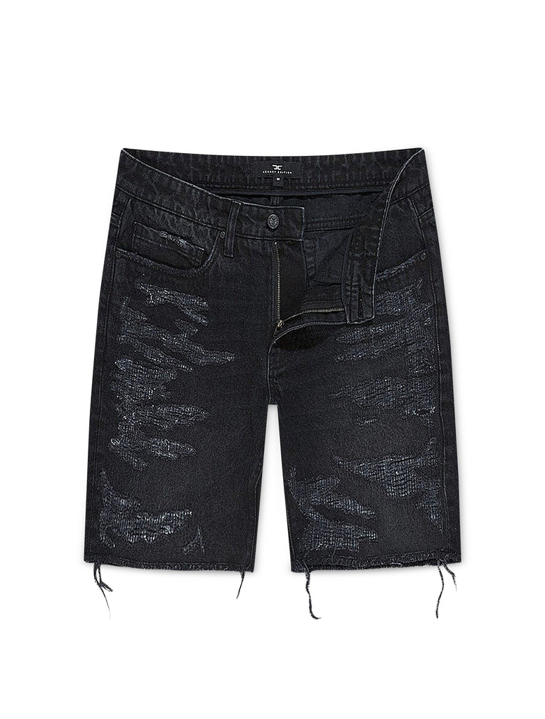 Jordan Craig Riverside Denim Shorts - Black Shadow
