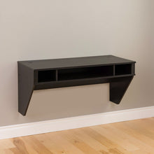 Load image into Gallery viewer, Contemporary Space Saver Floating Style Laptop Desk in Ebony
