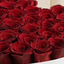Load image into Gallery viewer, Heart White Box | Red Roses