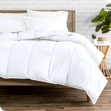 Load image into Gallery viewer, Queen size Super Soft Microfiber Down Alternative Comforter Set White