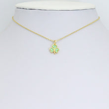 Load image into Gallery viewer, Mother of Pearl Clover Flower Pendant charm, Sku#WL25