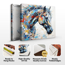 Load image into Gallery viewer, Canvas Print: "Vivid Steed"