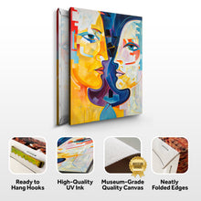 Load image into Gallery viewer, Canvas Print: "Chromatic Souls"
